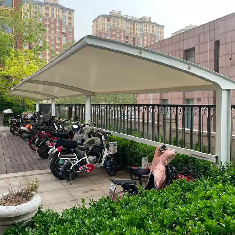 利川市膜结构电动车棚